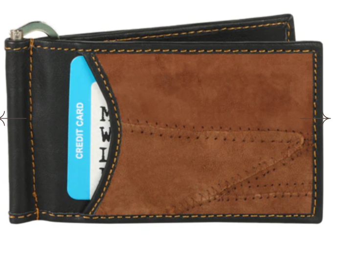 Vaan & Co Money Clip Wallet