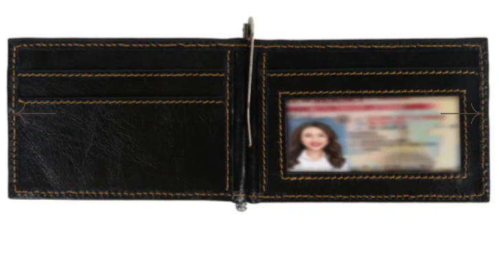 Vaan & Co Money Clip Wallet