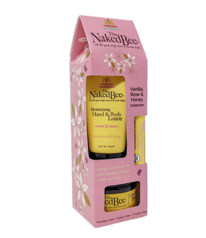 Classic Vanilla, Rose & Honey Gift Collection