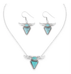 Villa Trail Combo Set Necklace and Earrings