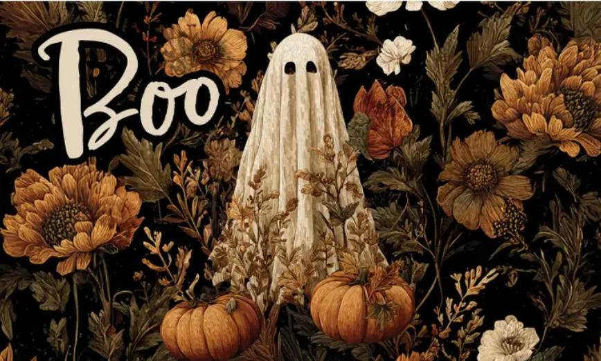 Custom Decor - Floor Mat-Vintage Ghost