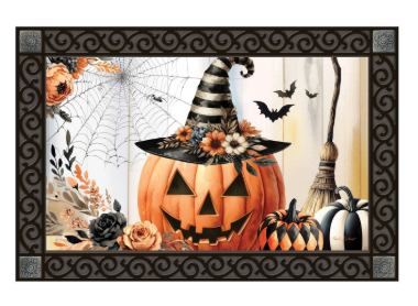 Vintage Jack O'Lantern MatMate