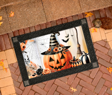 Vintage Jack O'Lantern MatMate