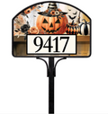 Vintage Jack O'Lantern Yard DeSign