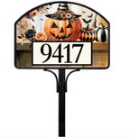 Vintage Jack O'Lantern Yard DeSign