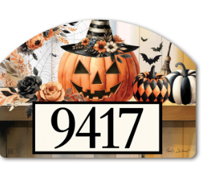 Vintage Jack O'Lantern Yard DeSign