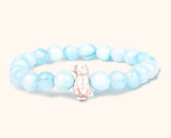 The Passage Bracelet Sea Foam by Fahlo
