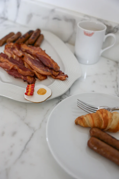 Nora Fleming Wakey Wakey Bacon and Eggs Mini