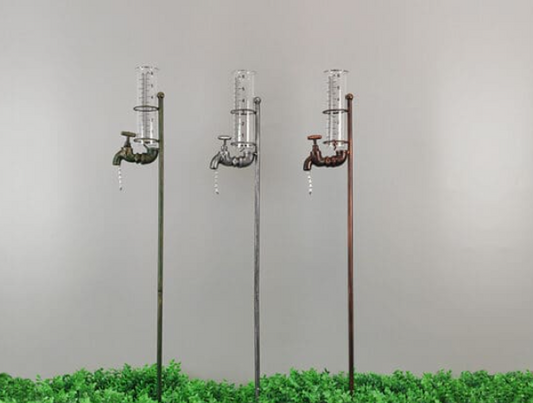 Water Faucet Rain Gauge