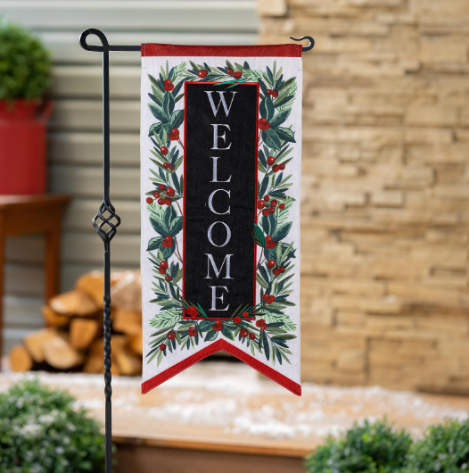 Welcome Foliage Pennant Everlasting Impressions