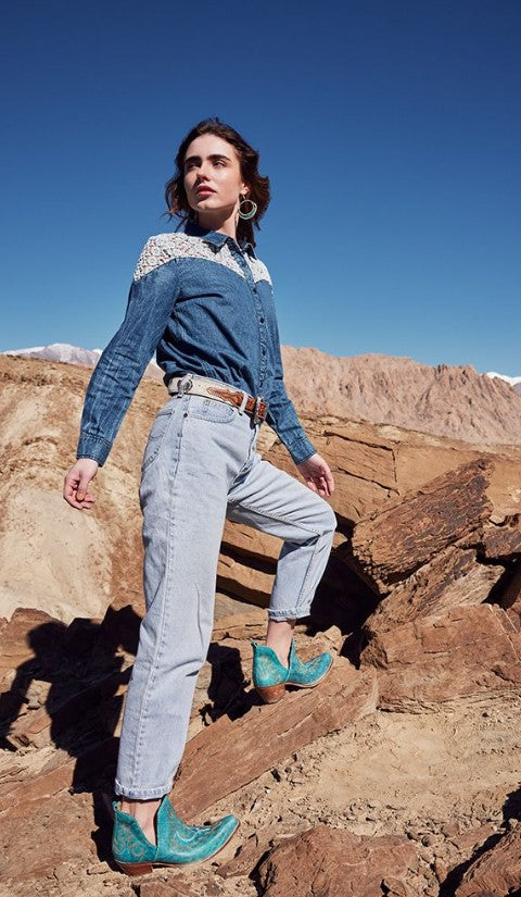 Westerly Western Leather Booties