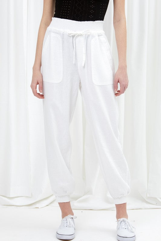 Elastic Waistband Pants