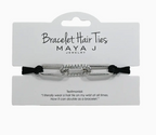 2-in-1 Bracelet Hair Ties -Crystal Bracelet Hair Ties