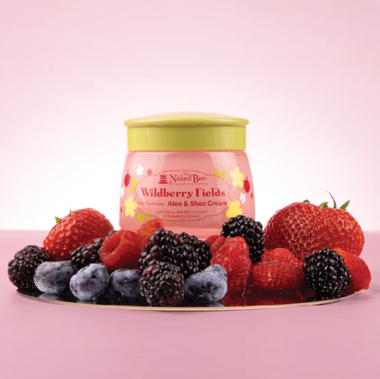 The Naked Bee - 4.3 oz. Wildberry Fields Aloe & Shea Cloud Cream