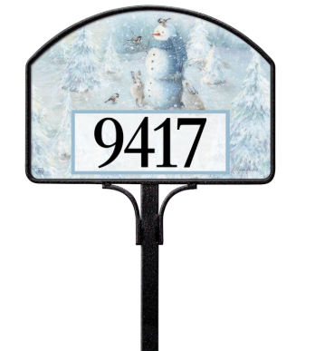 Winter in the Woodland Yard DeSign