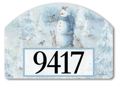 Winter in the Woodland Yard DeSign