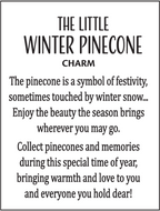 Pinecone Charm