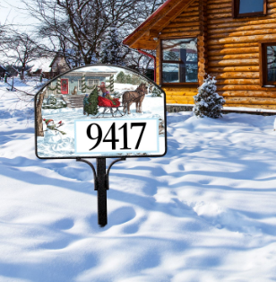 Winter Wonderland Yard DeSign