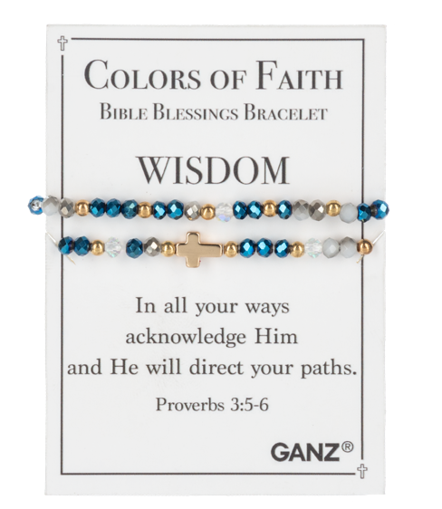 Colors of Faith Bible Blessings Bracelets