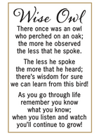 Wise Owl Stones