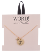 Engraved Pendant Necklace