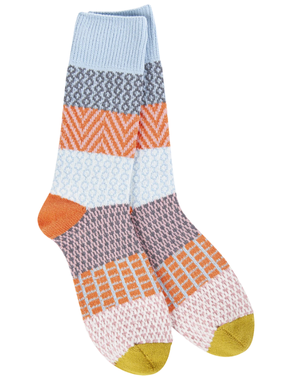 Pink Multi World's Softest Socks