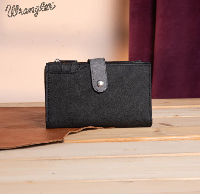 Wrangler W Stitched Wallet