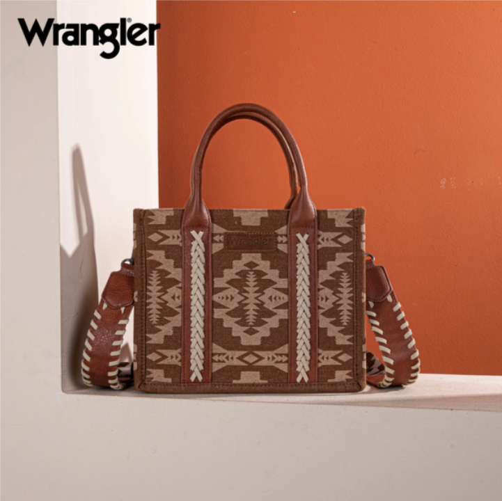 Wrangler Handbag With Aztec Pattern