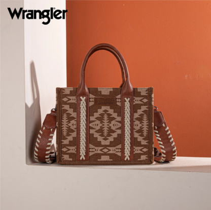 Wrangler Handbag With Aztec Pattern