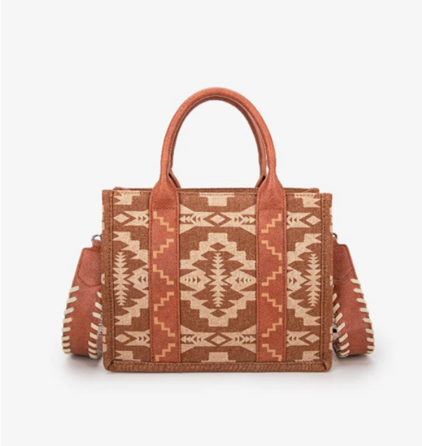 Wrangler Handbag With Aztec Pattern