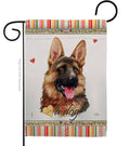 German Shepherd Happiness Animals Dog Decor Flag