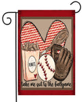 Base Ball Stuff Garden Flag G2421