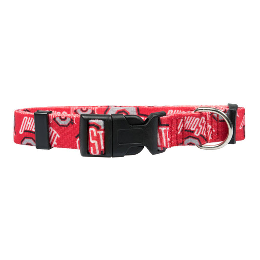 NCAA Ohio State Buckeyes Team Pet Collar: Large