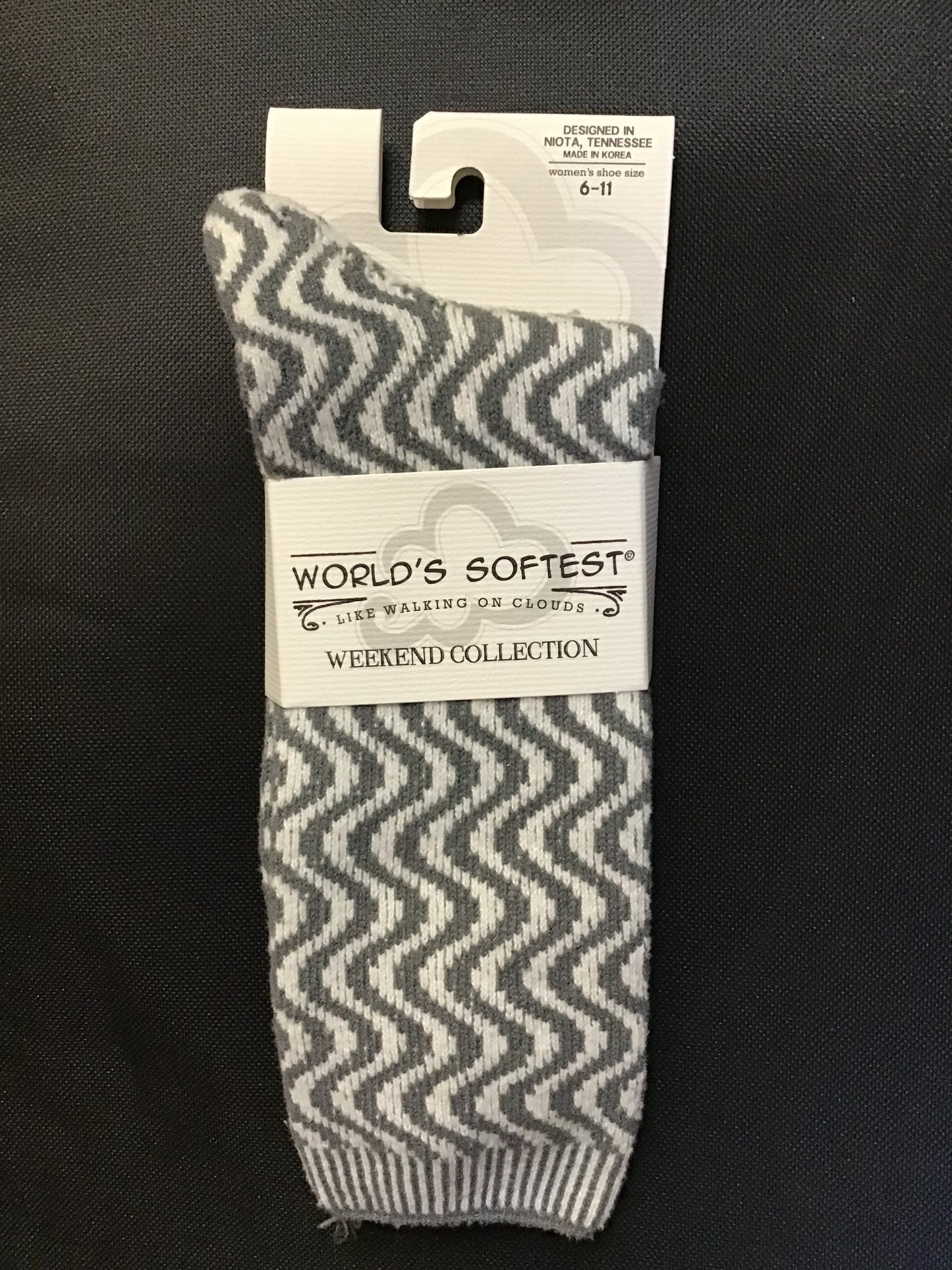 World's Softest Weekend Collection Crew Socks