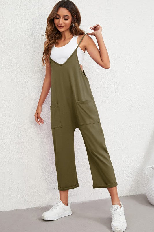 Sage Strap Jumpsuit