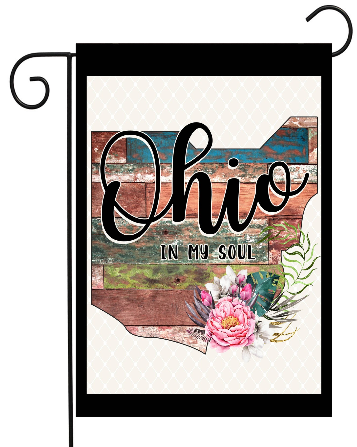Ohio In My Soul Garden Flag G2372