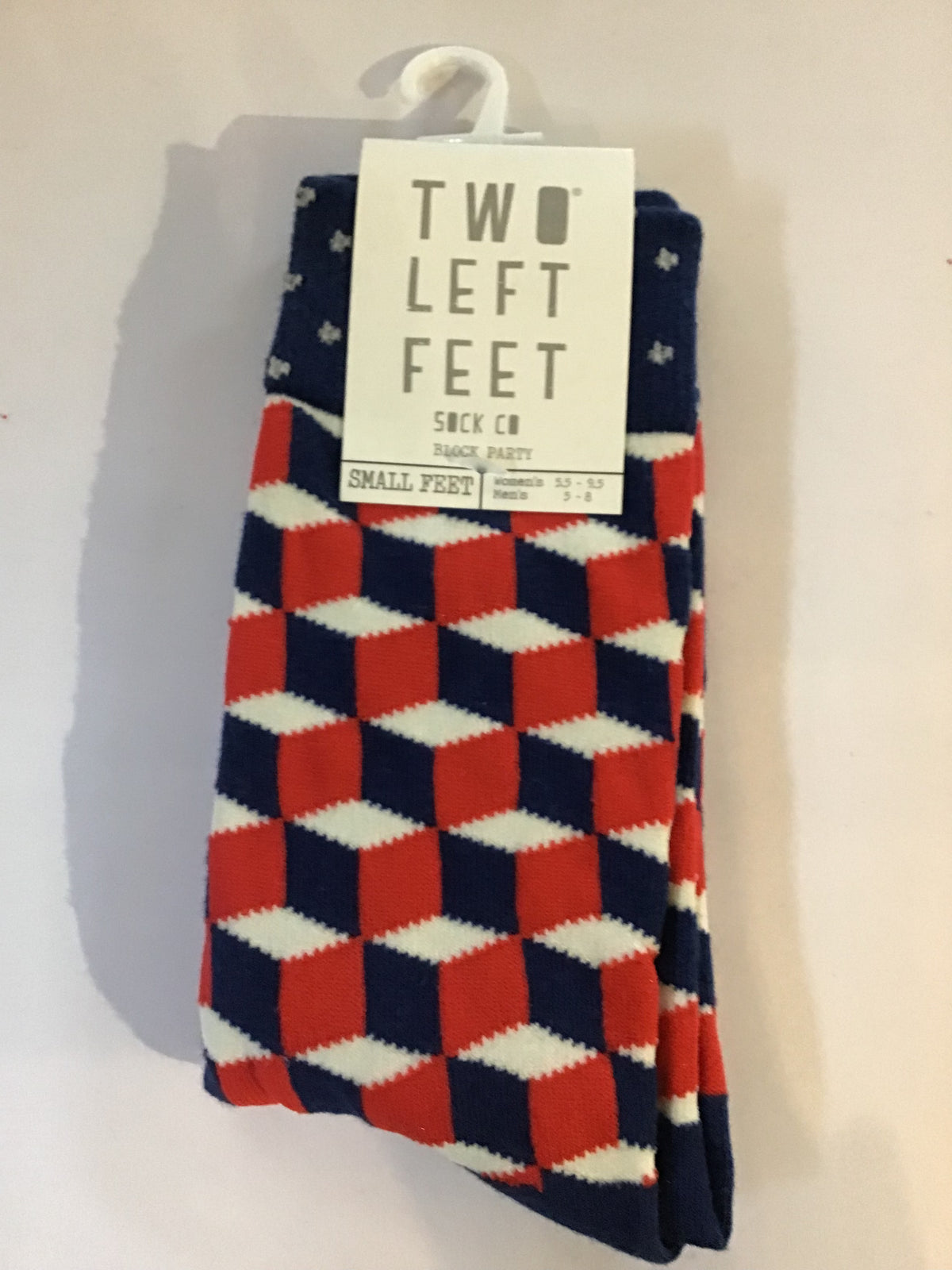 TWO LEFT FEET Block Party Socks