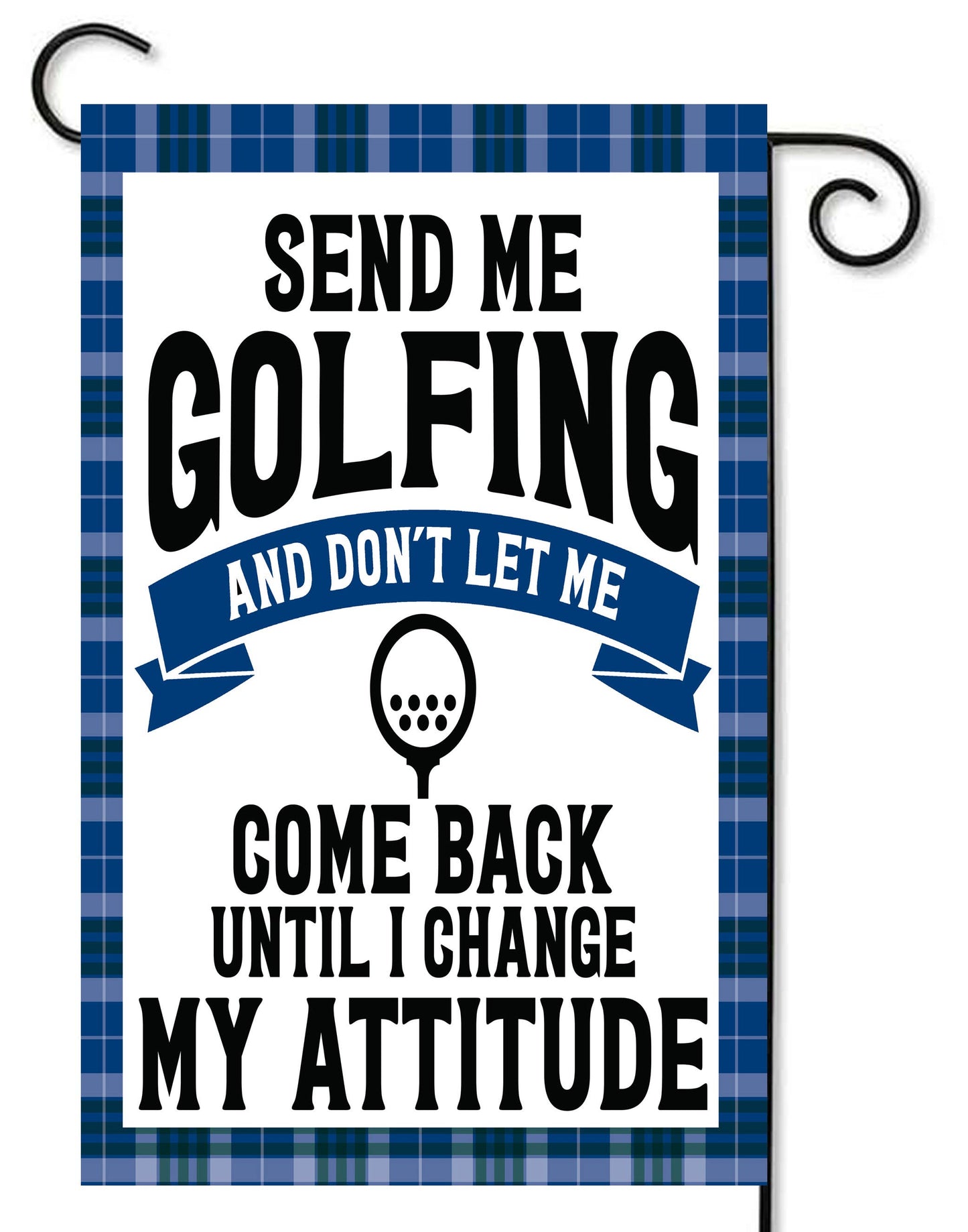 Send Me Golfing Garden Flag G2072
