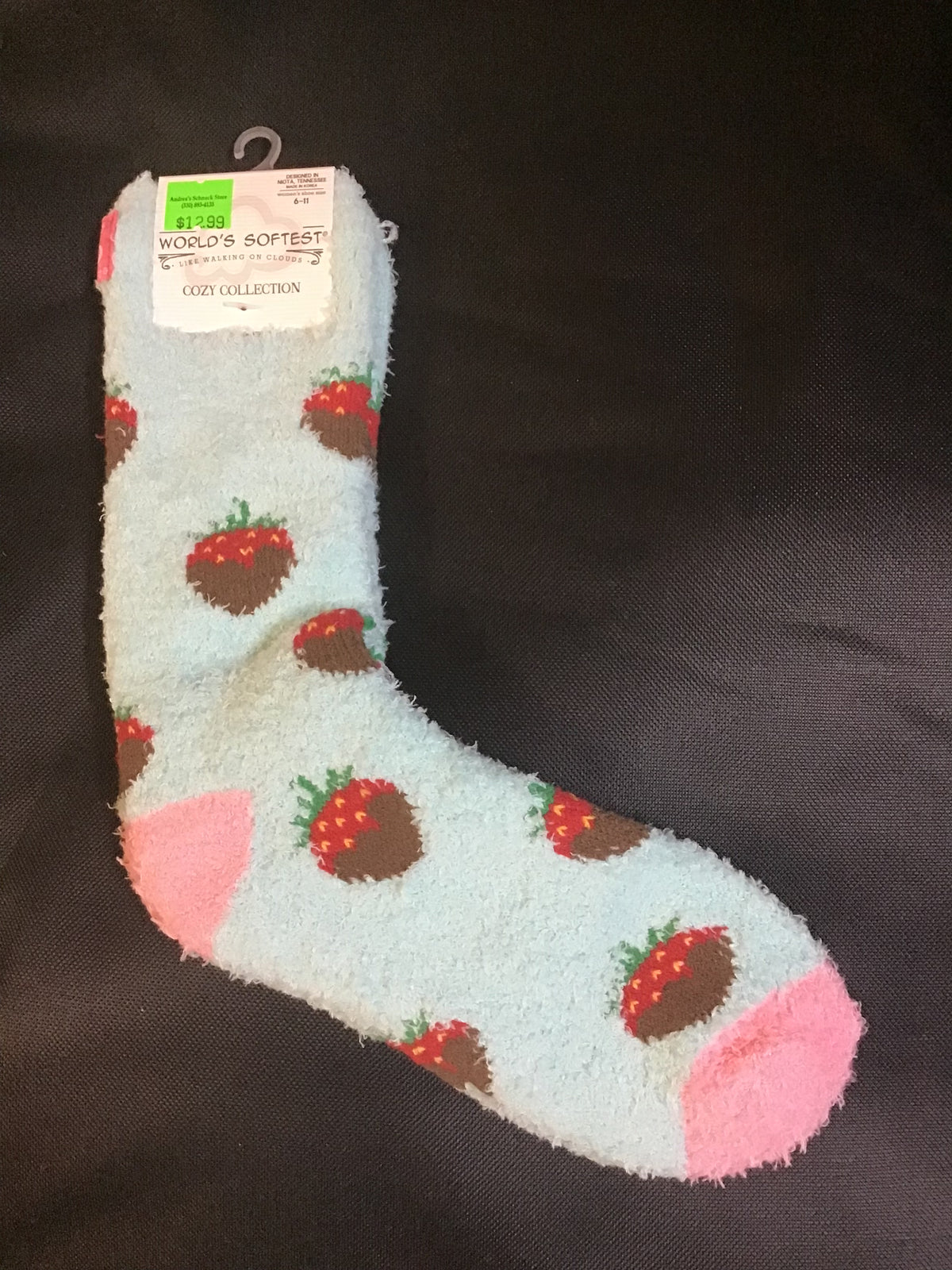 World's Softest Cozy Collection Crew Socks