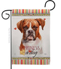 Boxer Happiness Animals Dog Decor Flag