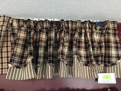 Fairfield Style Valance Hartford Plaid Stripe