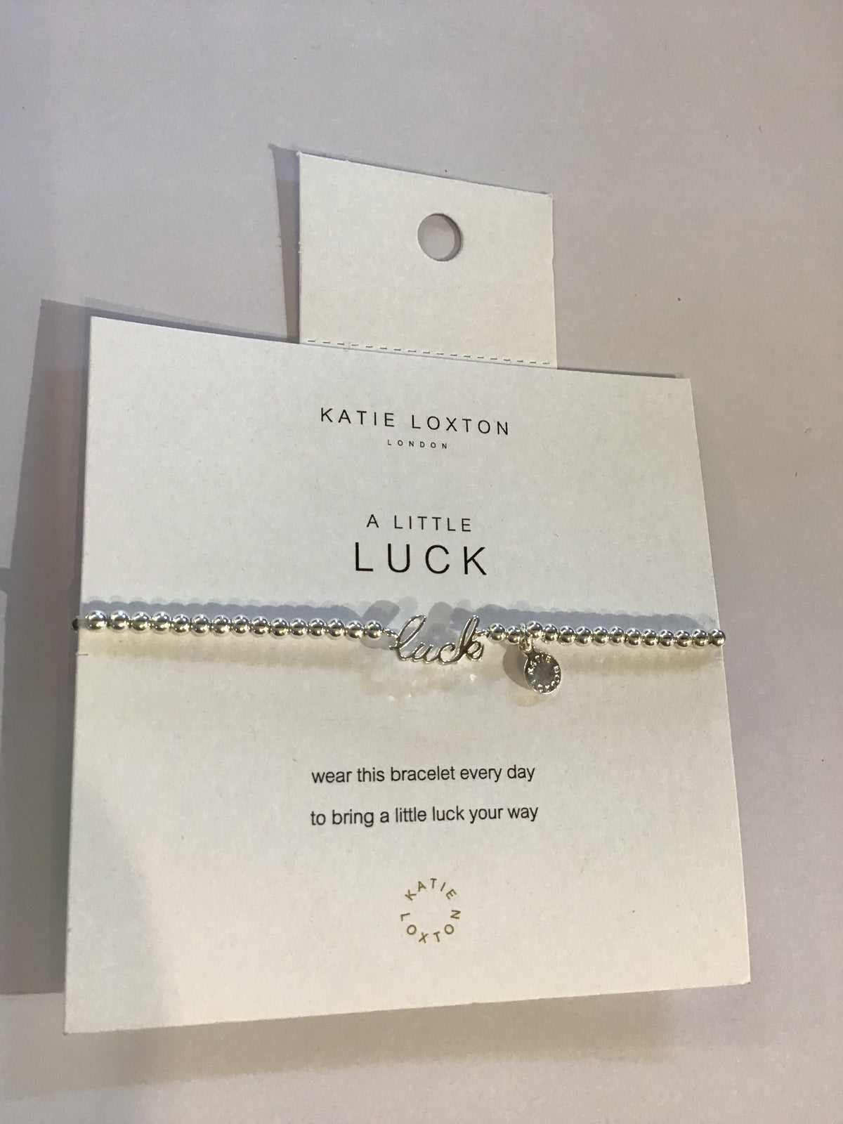 a little LUCK BRACELET