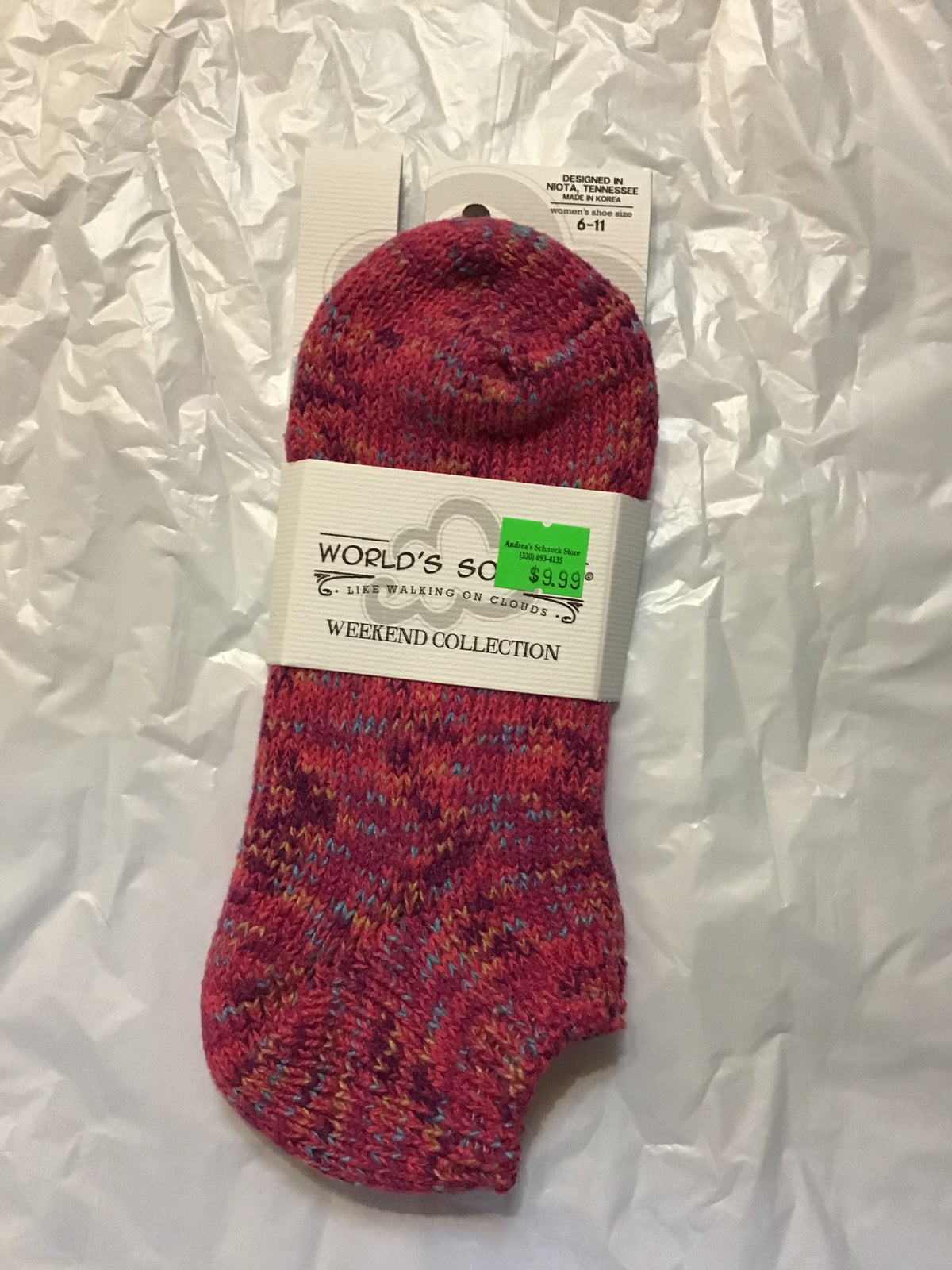 World's Softest Weekend Collection Ankle Socks