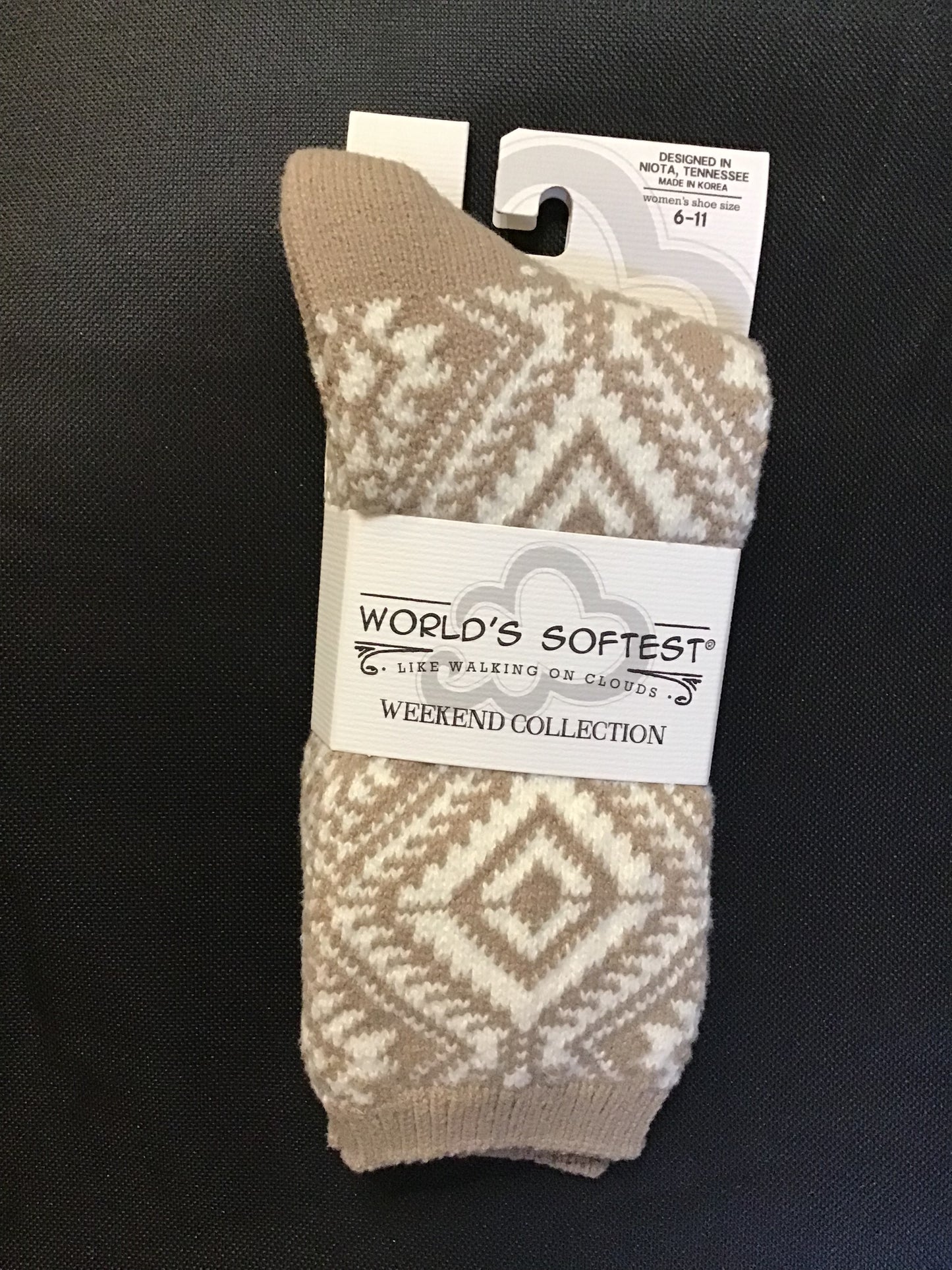 World's Softest Weekend Collection Crew Socks