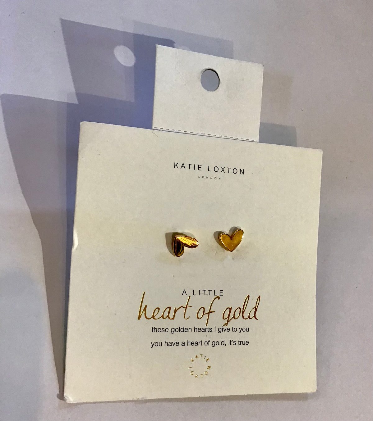 HEART OF GOLD EARRINGS