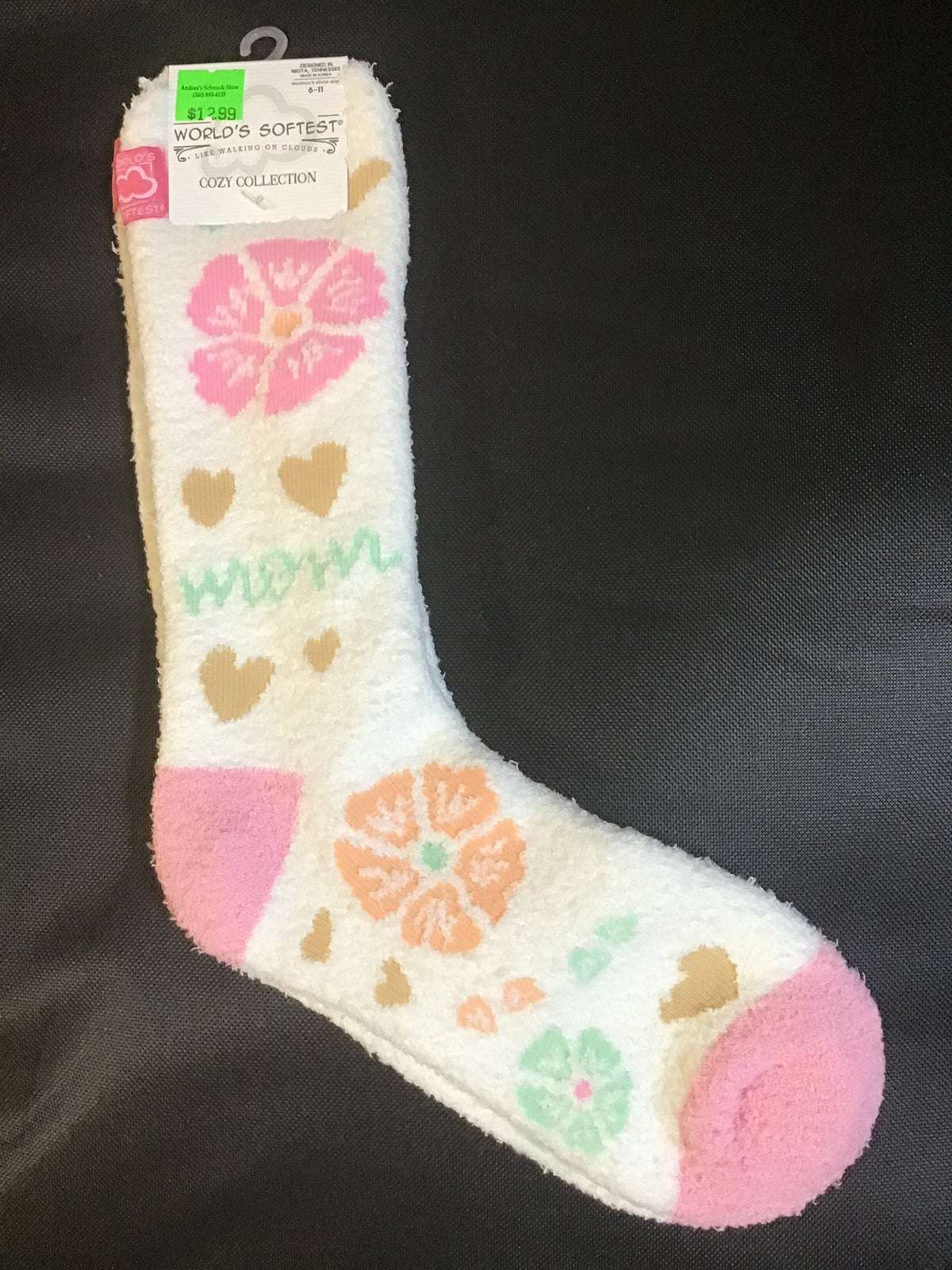 World's Softest Cozy Collection Crew Socks