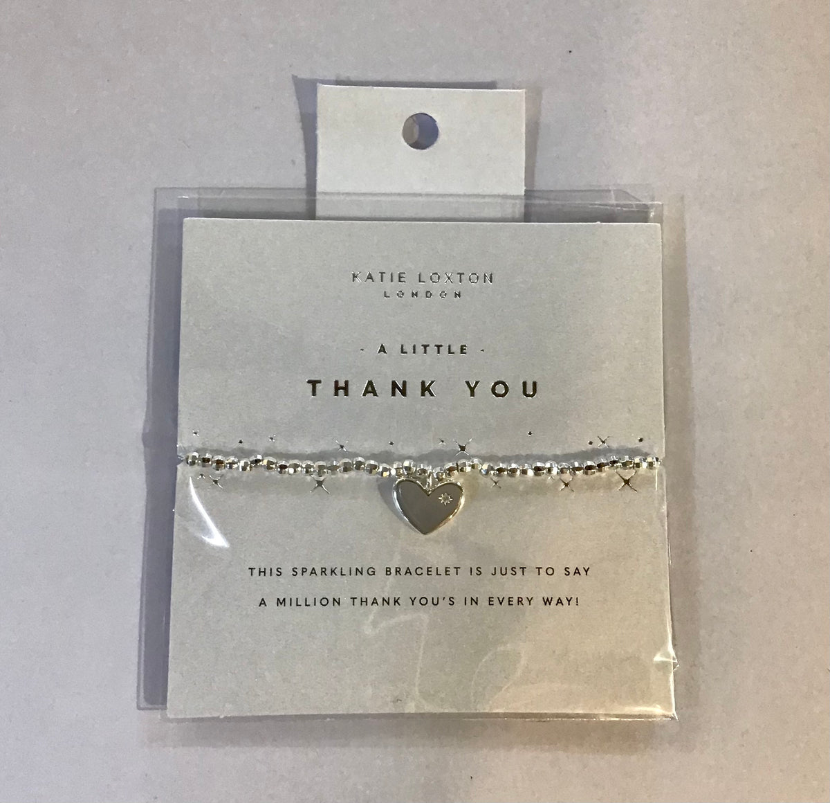 a little THANK YOU