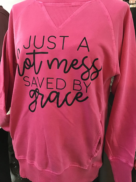 Hot Pink Just a Hot Mess