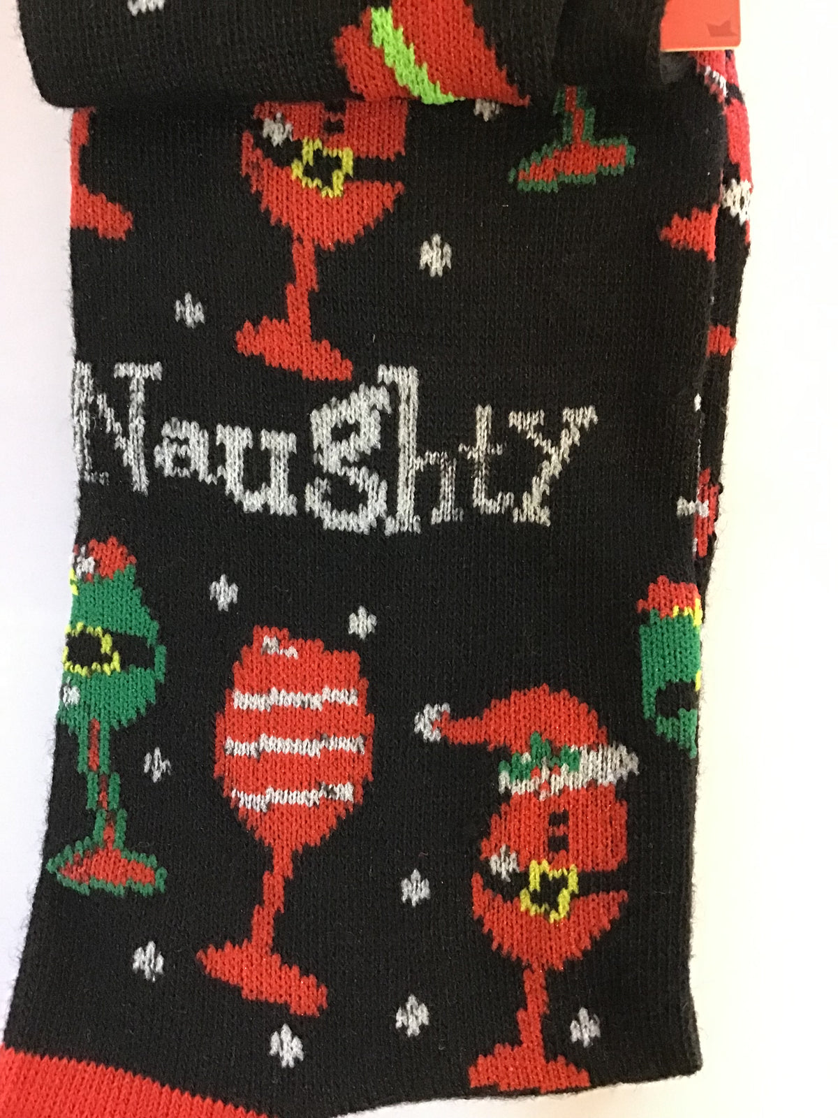SIMPLY NOELLE Nice/Naughty Holiday Stocking Socks