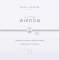 A LITTLE | WISDOM | Silver | Bracelet | 6 7/8" stretch